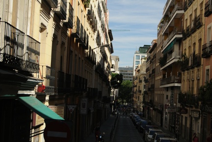 Madrid streets, from Tourbus
