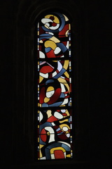 Stained glass at Catedral de Santa María y San Julián de Cuenca