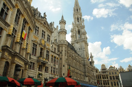 Walking around Brussels